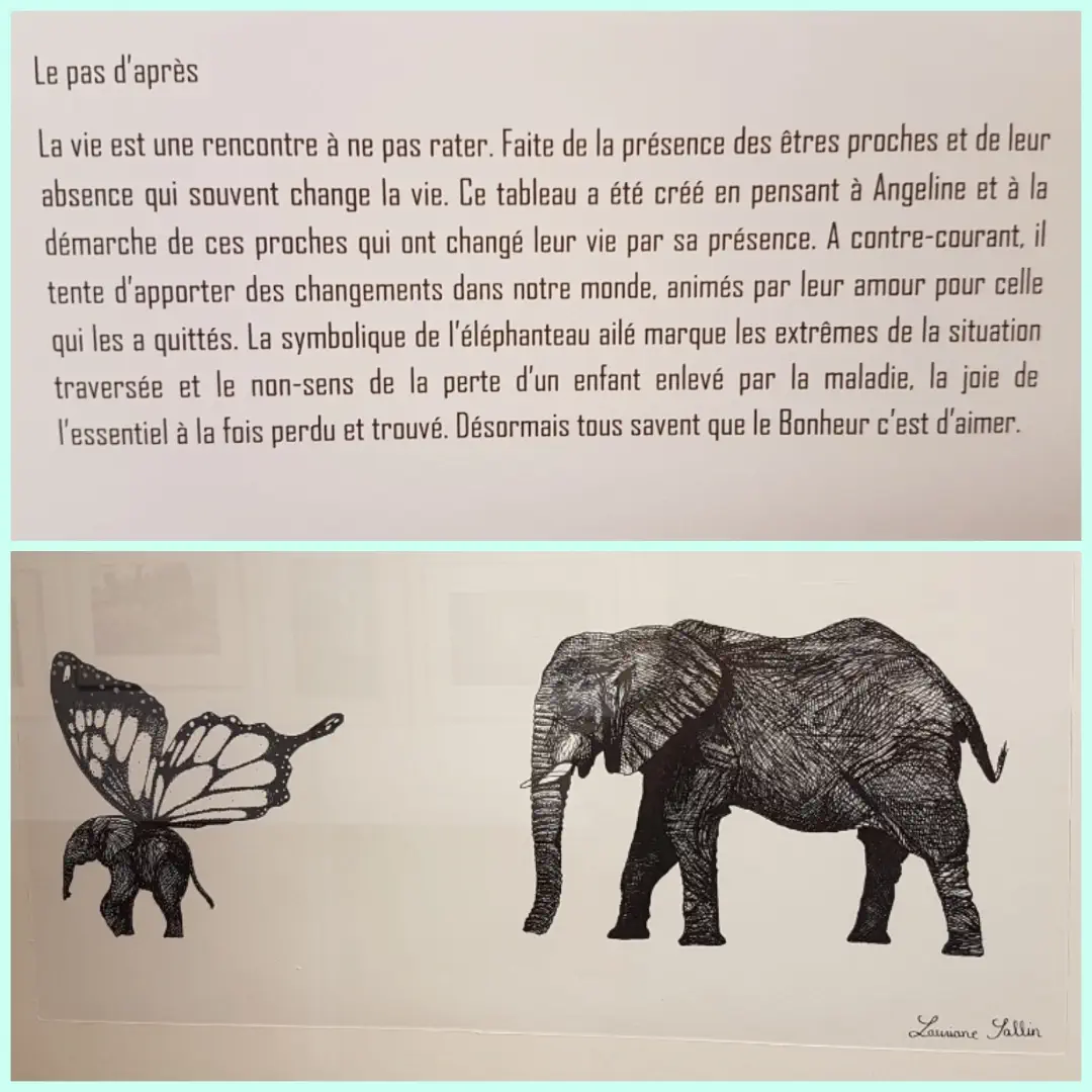 tableau-en-hommage-a-angeline éléphant
